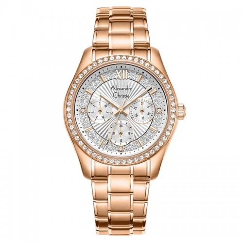 Alexandre Christie AC 2645 Rosegold White One BFBRGSL1